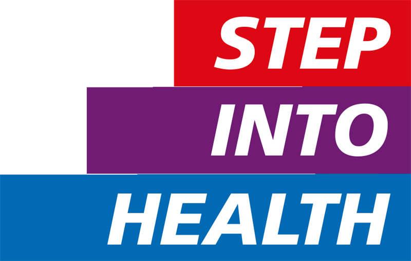Step into health logo